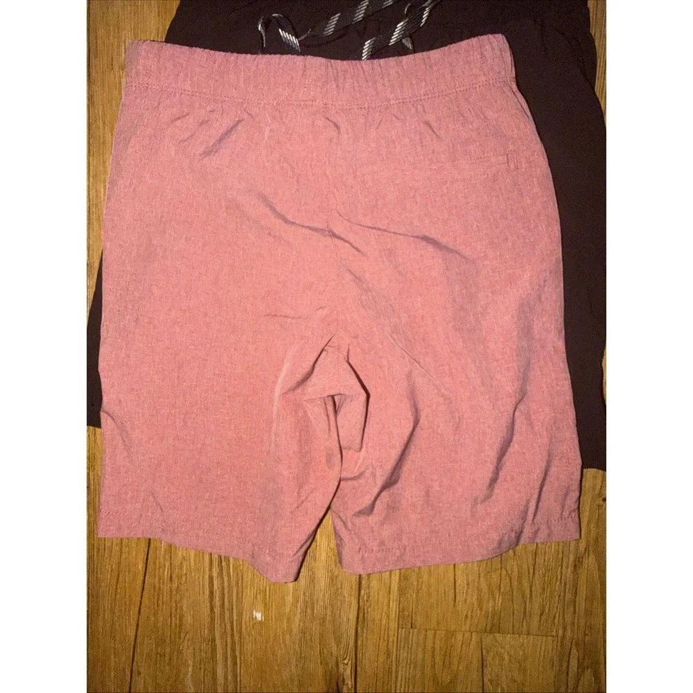 Old Navy Boys XL (14/16) Quick Dry Stretch  Athletic Shorts Lot Of 3 Black Blue